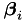 $\boldsymbol{\beta}_i$